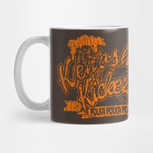 Vintage Kenosha Kickers Polka Mug